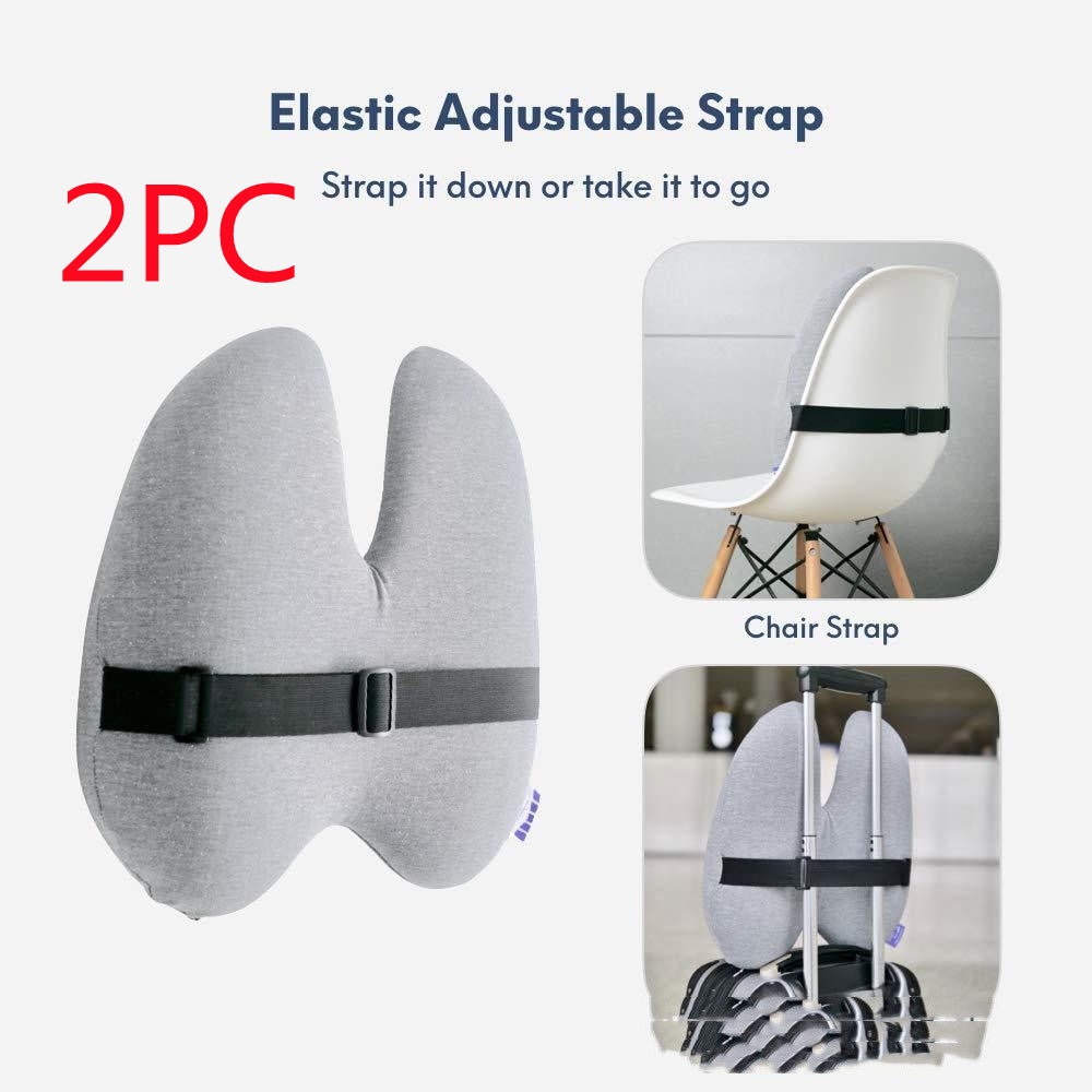 Car Lumbar Cushion — Fills the Gap Between Your Back and the Seat 8