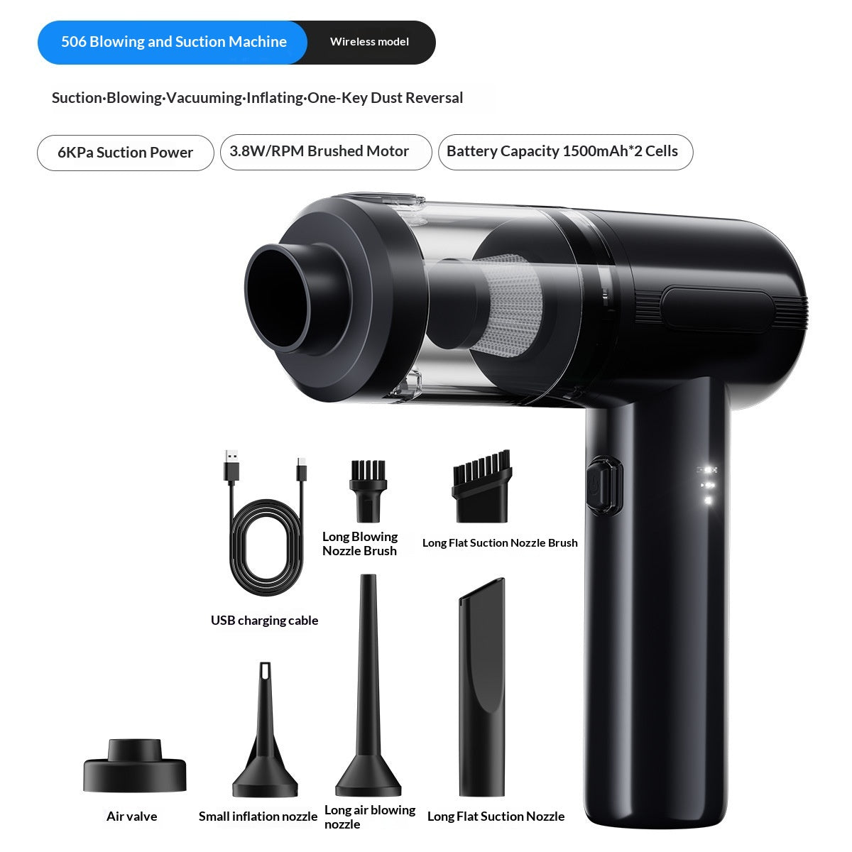 Cordless Car Vacuum — Clears Crumbs and Dust Without Hunting for an Outlet 5
