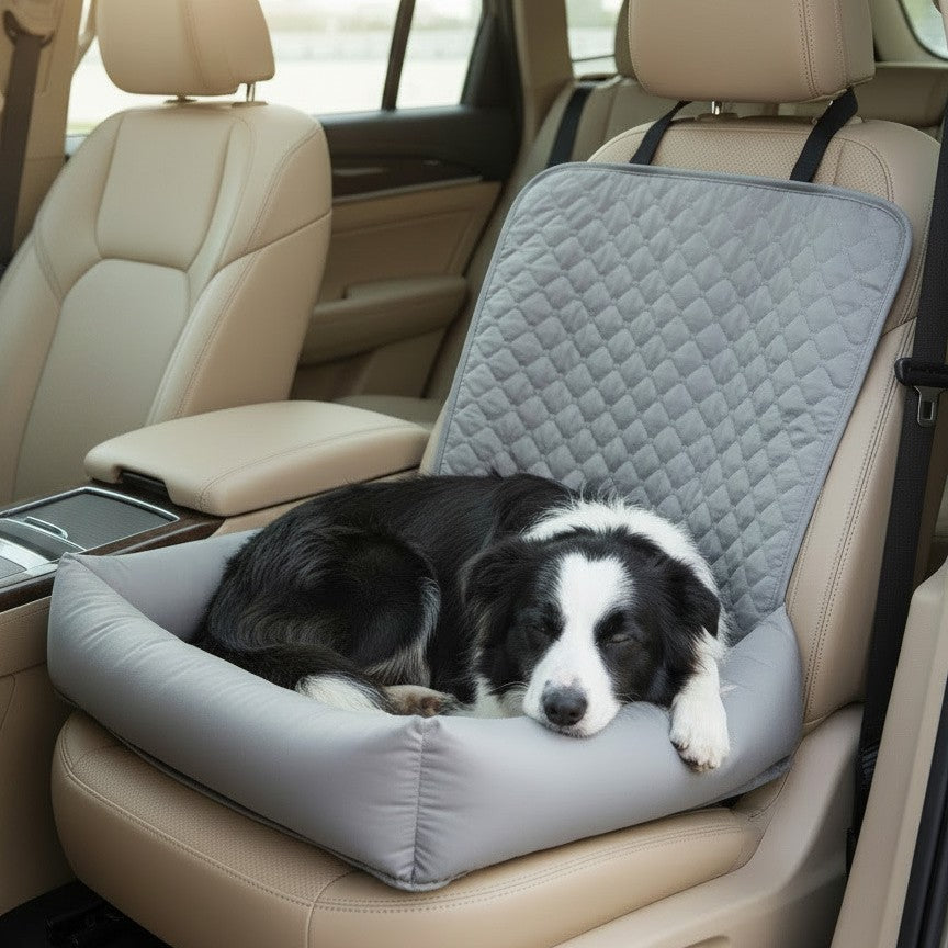 Dog Car Seat Cover — Keeps Fur, Mud, and Scratches Off the Upholstery 6