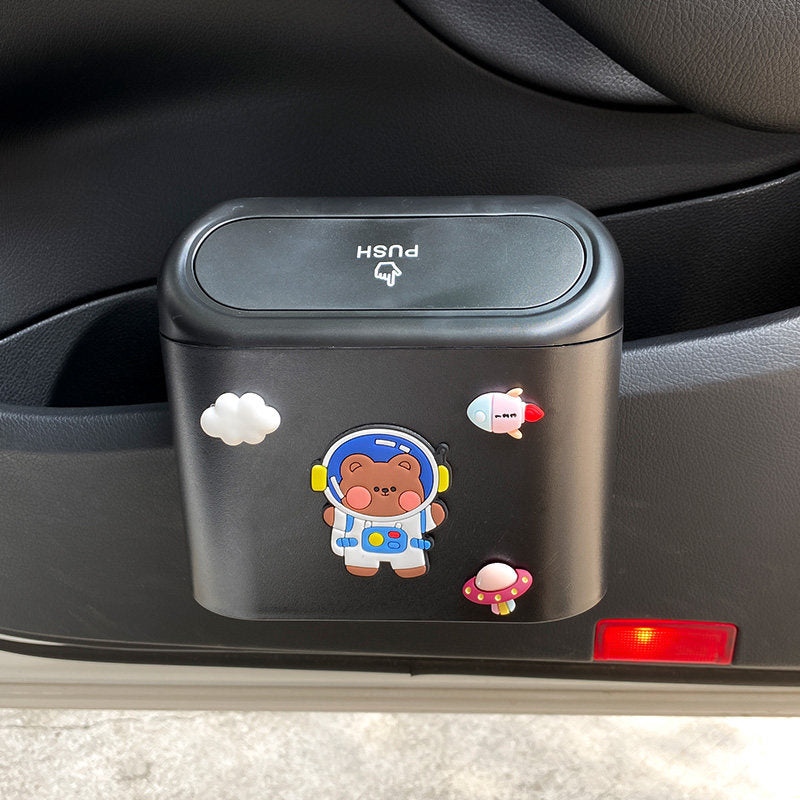 Car Trash Can — Stops Wrappers and Cups Piling Up on the Floor