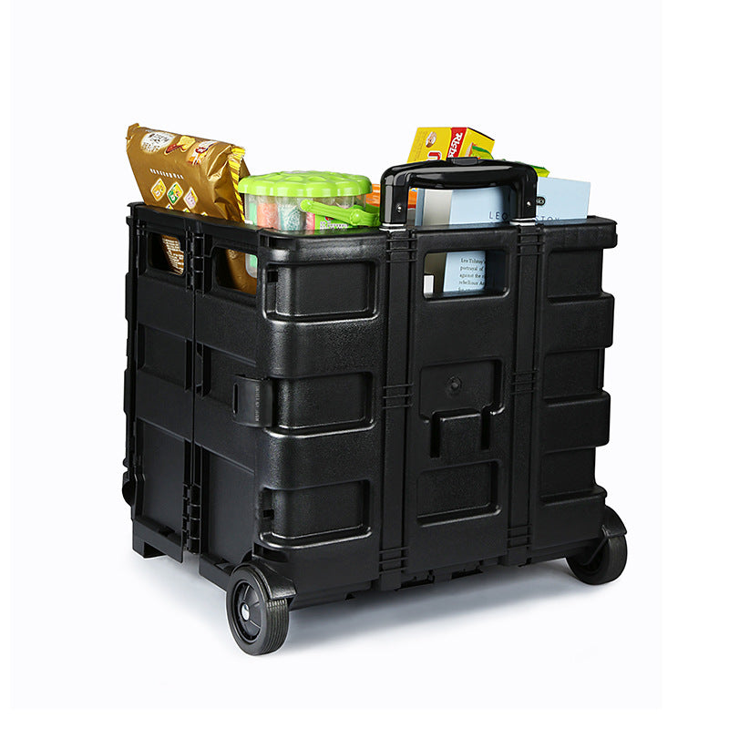 Rolling Trunk Organizer — Folds Flat, Rolls Out, Holds 55 lb 3