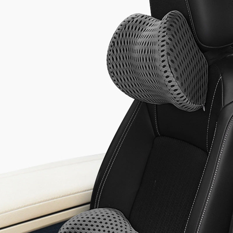 Memory Foam Headrest &amp; Lumbar Support — Stops the Slump on Long Drives 5