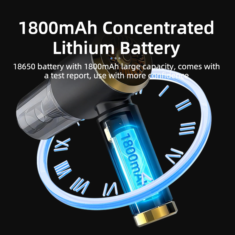 Cordless Handheld Car Vacuum — Clears Crumbs Without a Power Outlet 6