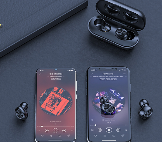 Touch Bluetooth Headphones 5.0 Mini Wireless Earbuds