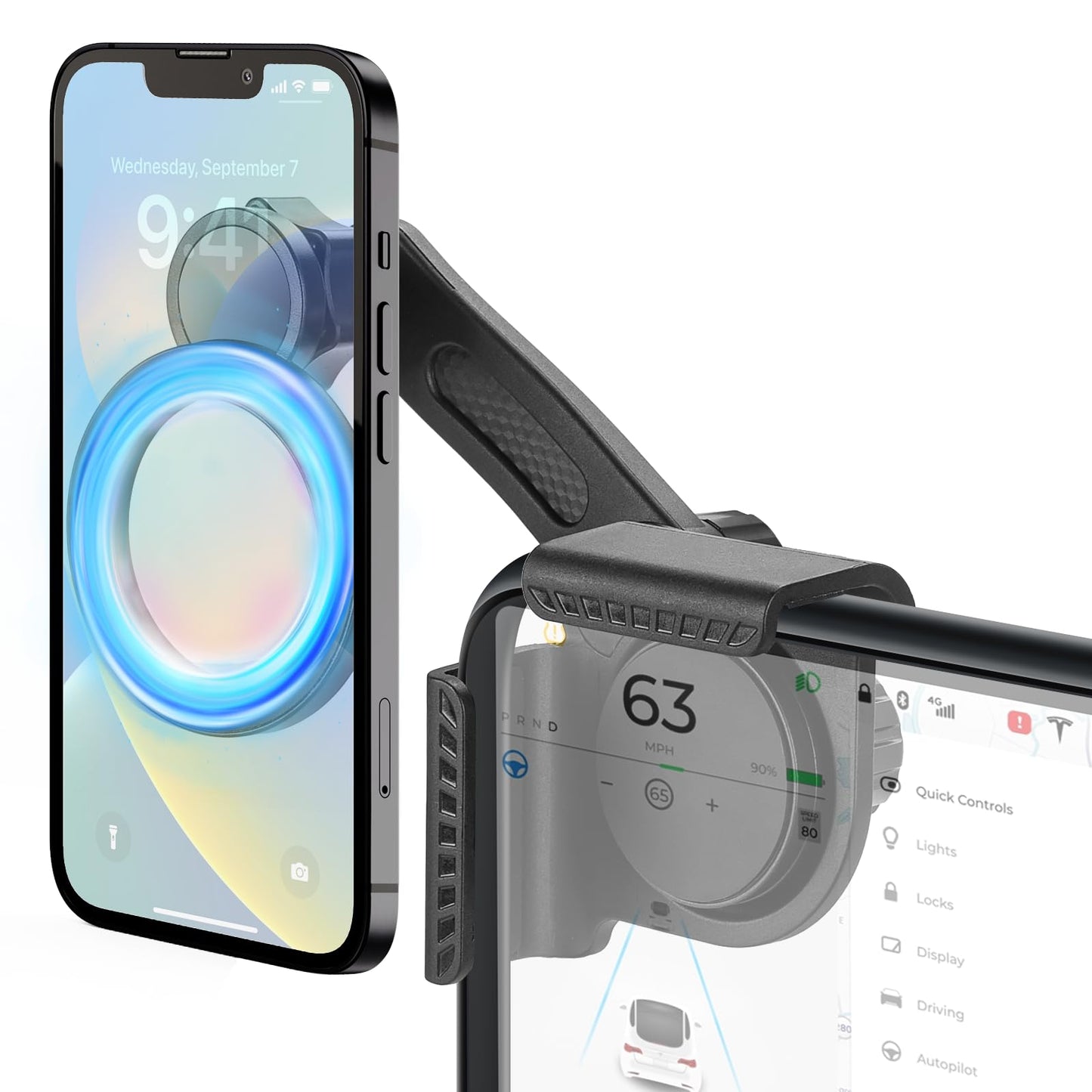 TeslaMag Secure Phone Mount