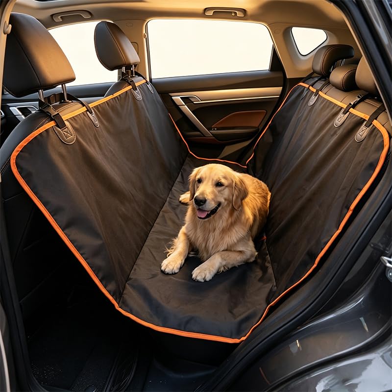 Waterproof Dog Car Seat Cover — Stops Scratches and Mud on the Back Seat