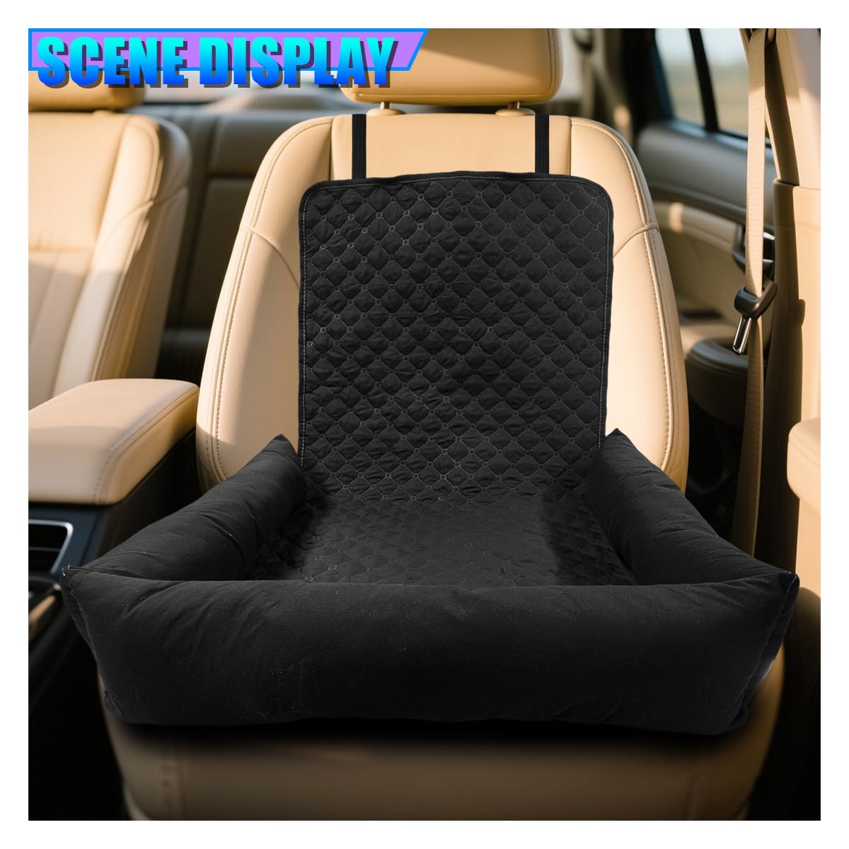 Dog Car Seat Cover — Keeps Fur, Mud, and Scratches Off the Upholstery 7