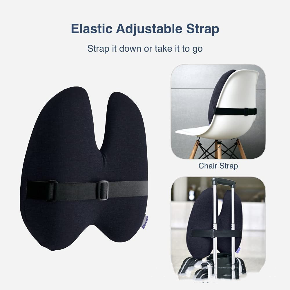 Car Lumbar Cushion — Fills the Gap Between Your Back and the Seat 3