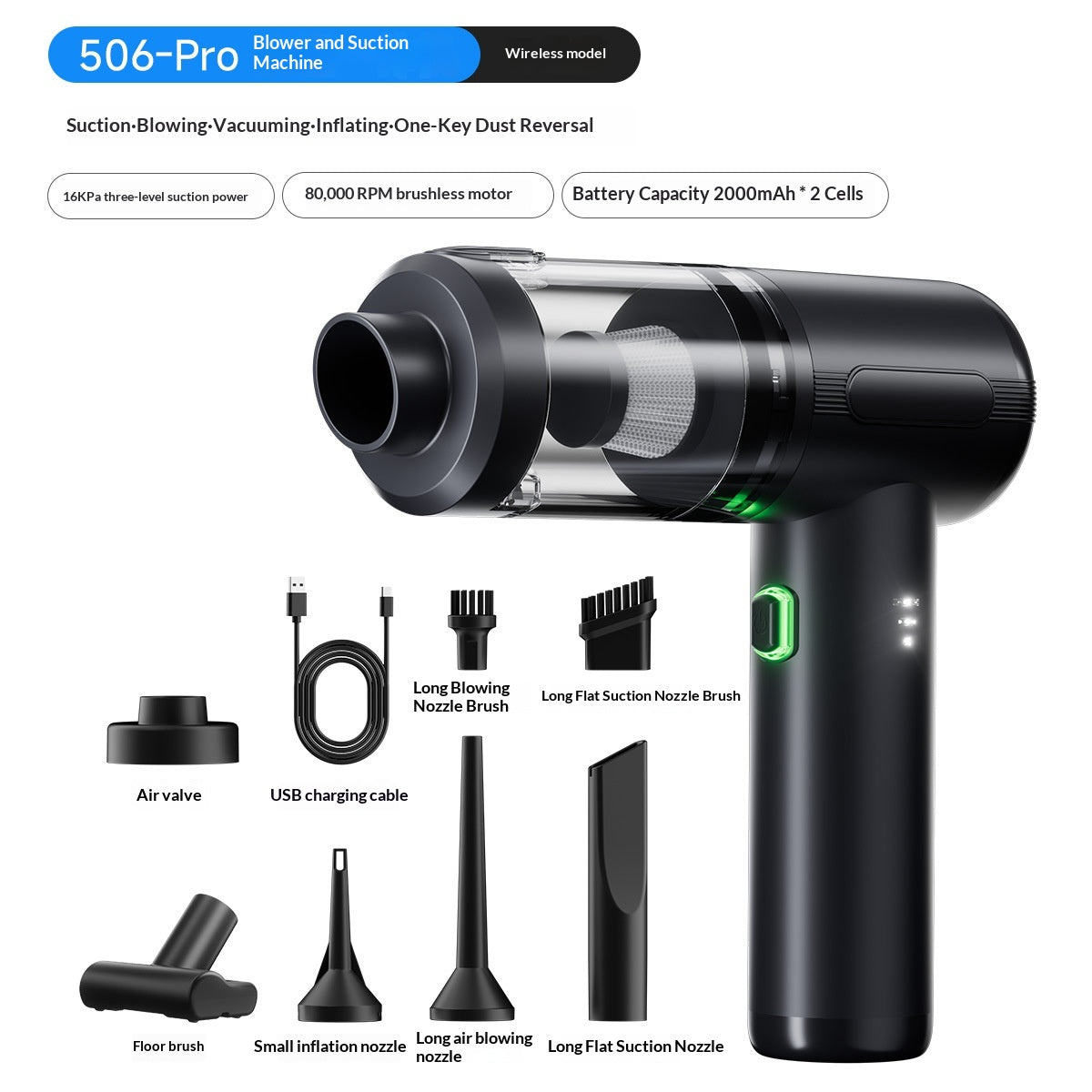 Cordless Car Vacuum — Clears Crumbs and Dust Without Hunting for an Outlet 4