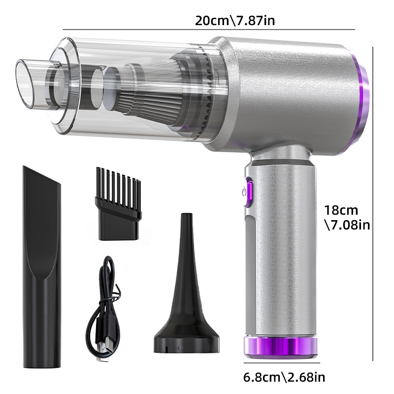 Cordless Handheld Car Vacuum — Clears Crumbs Without a Power Outlet 5
