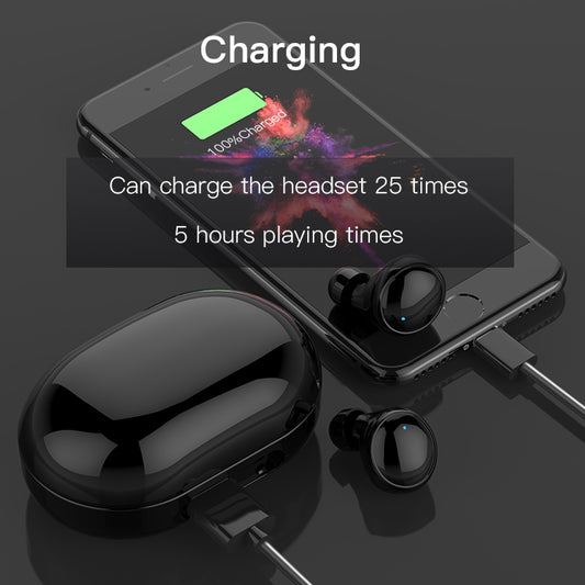 TWS 5.0 Touch Control Waterproof Bluetooth Earbuds