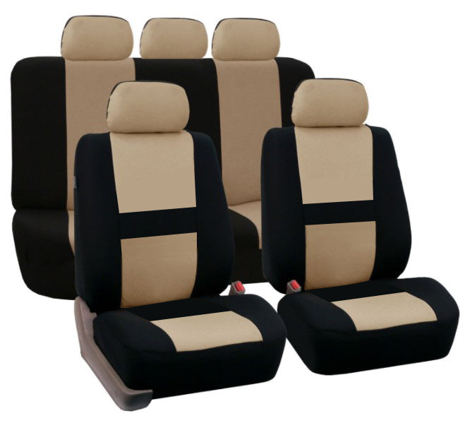 Universal Car Seat Cover Set — Stops Daily Wear From Showing 3
