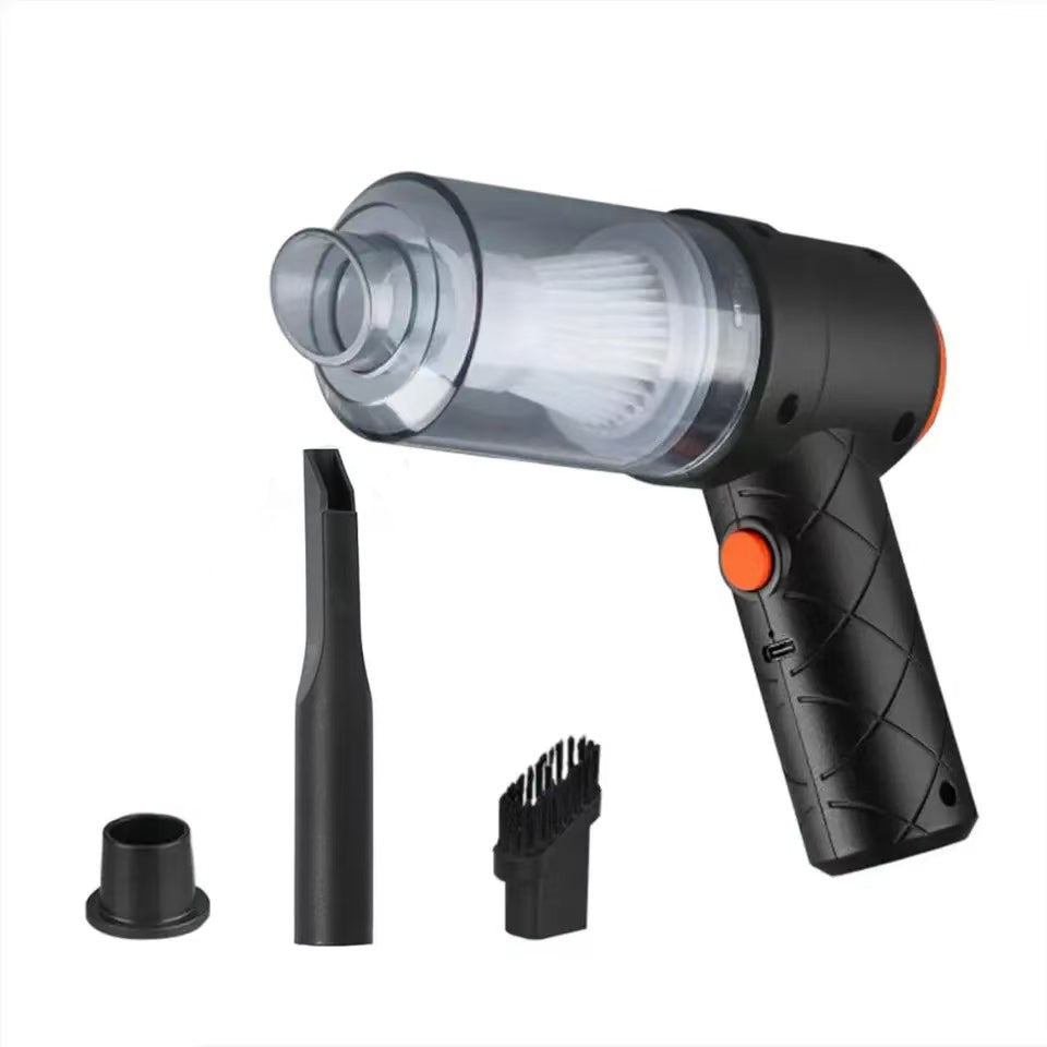 Cordless Handheld Car Vacuum — Clears Crumbs and Grit Without a Cord