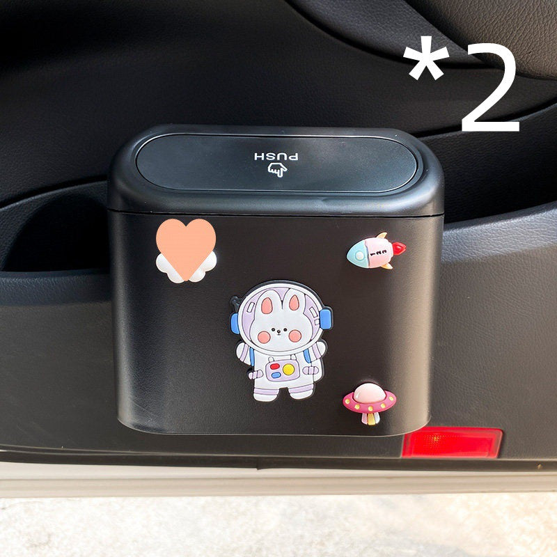 Car Trash Can — Stops Wrappers and Cups Piling Up on the Floor 5