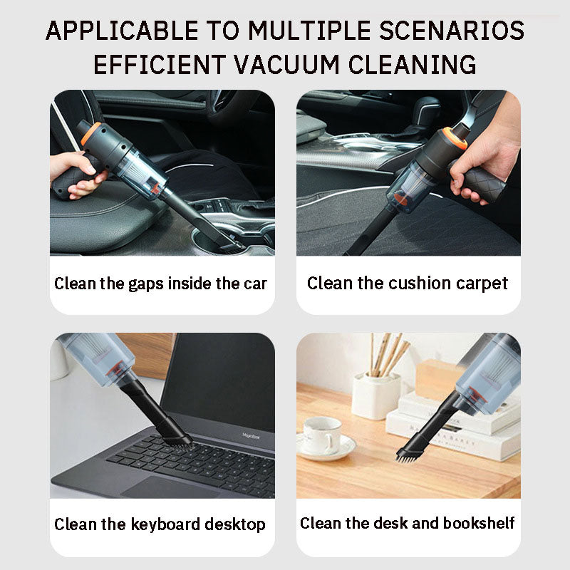 Cordless Handheld Car Vacuum — Clears Crumbs and Grit Without a Cord 4