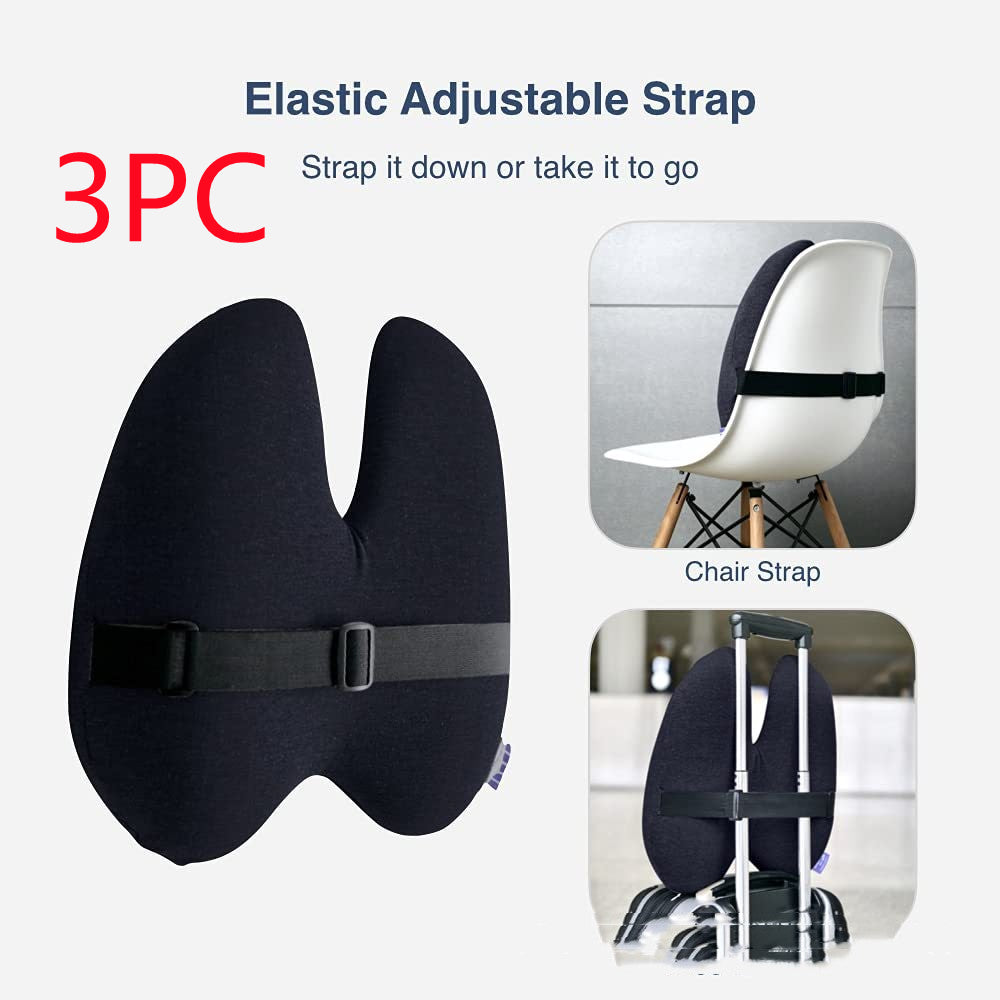 Car Lumbar Cushion — Fills the Gap Between Your Back and the Seat 7