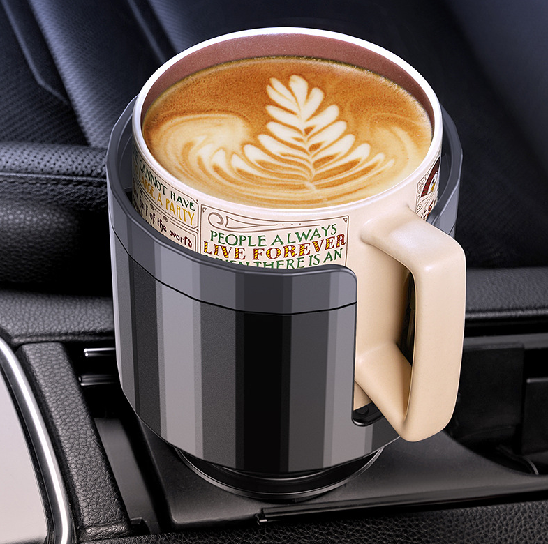Cup Holder Expander — Holds Oversized Bottles Steady in Small Slots 3