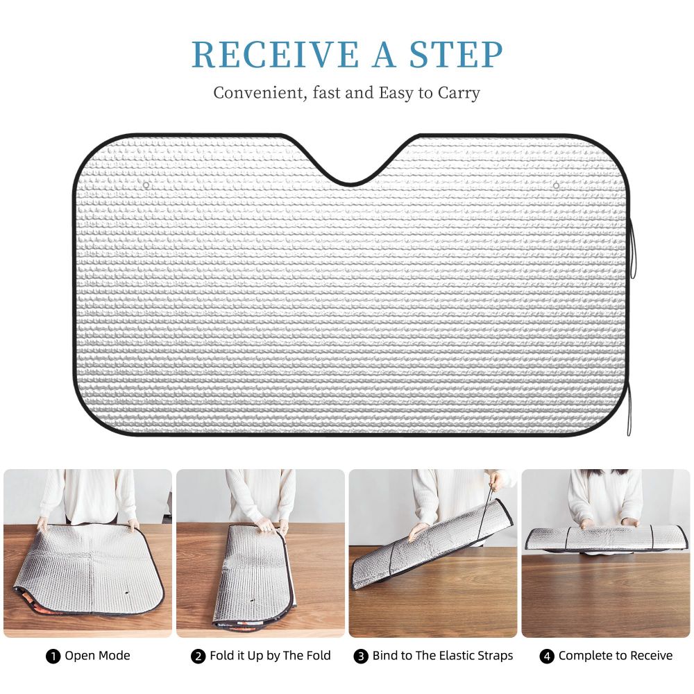 Windshield Sun Shade — Stops the Dashboard Getting Sun-Baked 7