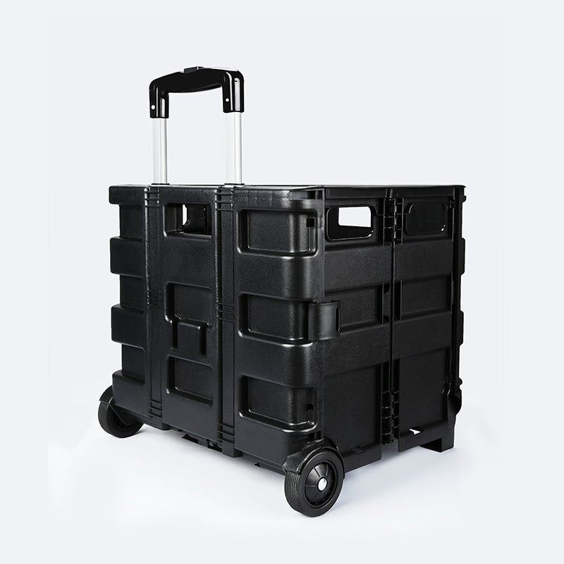 Rolling Trunk Organizer — Folds Flat, Rolls Out, Holds 55 lb 2