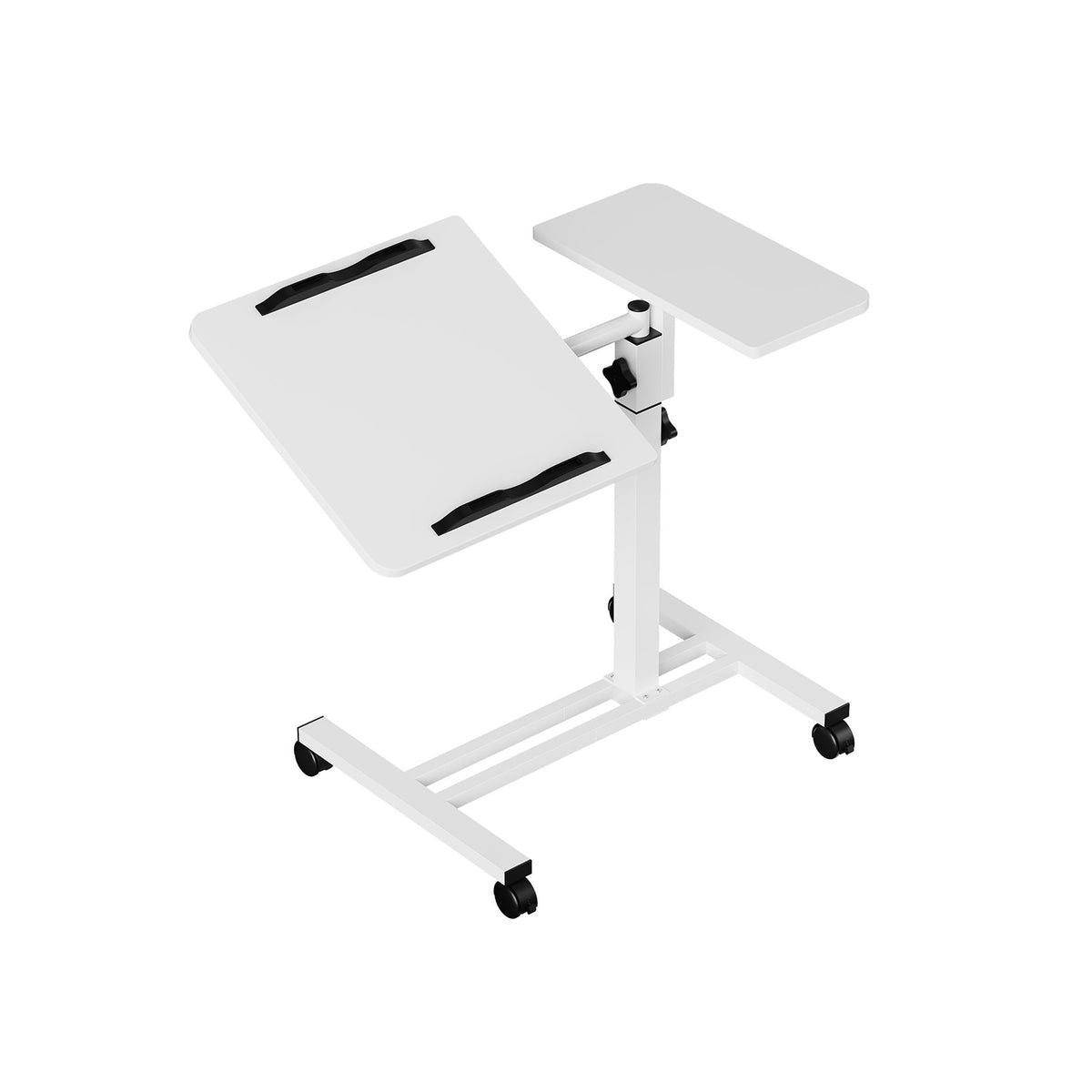 Rolling Standing Desk — Height Adjusts, Panel Rotates 360° 5
