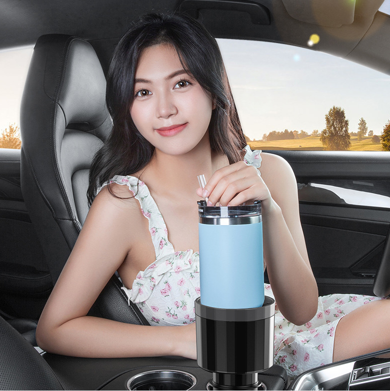 Cup Holder Expander — Holds Oversized Bottles Steady in Small Slots