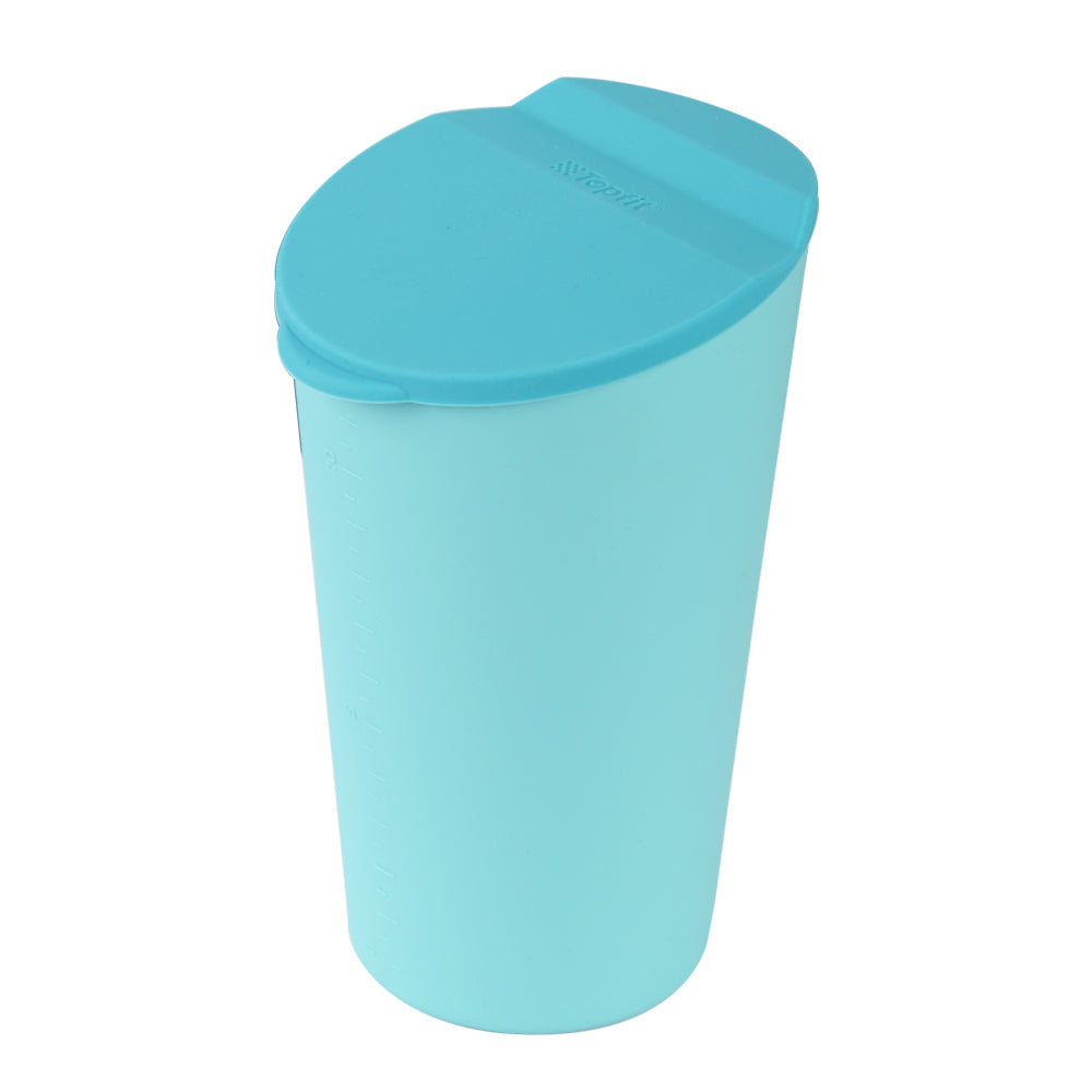 Mini Car Trash Can with Lid — Stops Wrappers Piling Up on the Seat 2