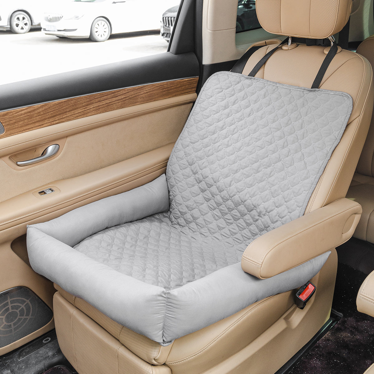 Dog Car Seat Cover — Keeps Fur, Mud, and Scratches Off the Upholstery 4