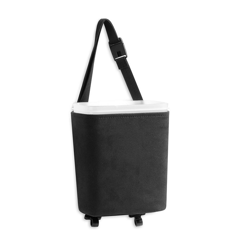 Car Trash Can with Hook — Keeps Loose Trash Off the Floor 2