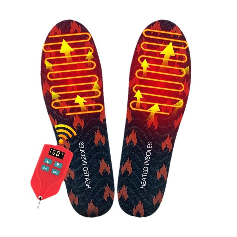 LED Remote Heated Insoles
