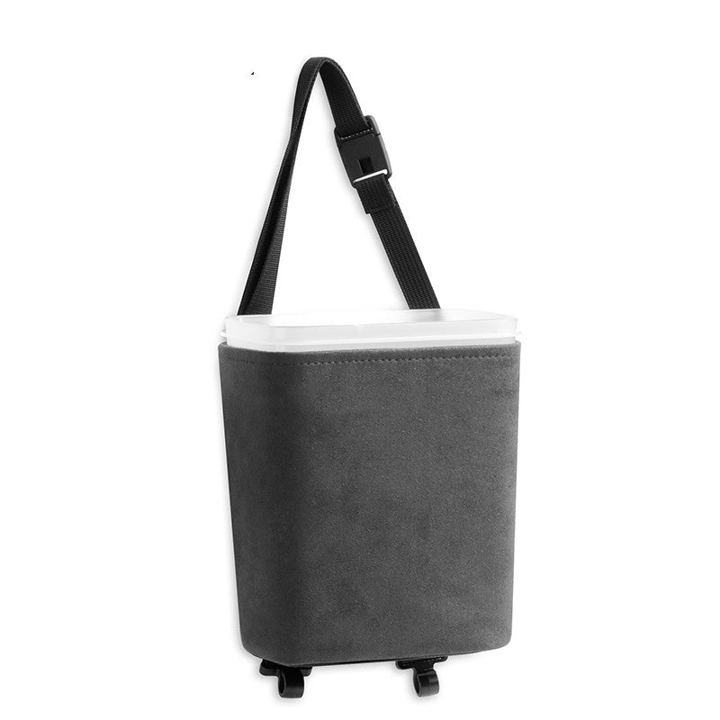 Car Trash Can with Hook — Keeps Loose Trash Off the Floor 3