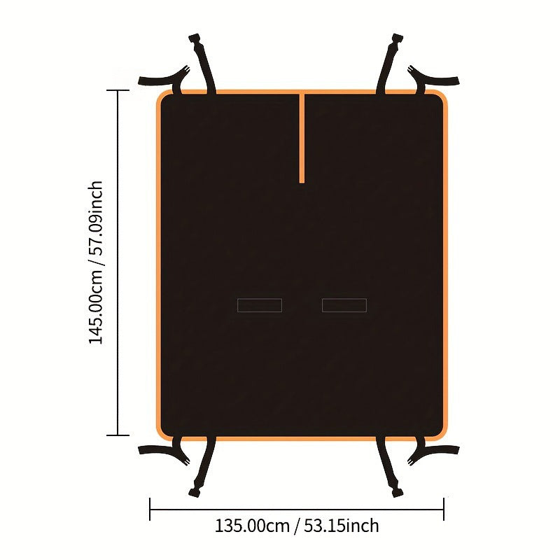 Waterproof Dog Car Seat Cover — Stops Scratches and Mud on the Back Seat 4